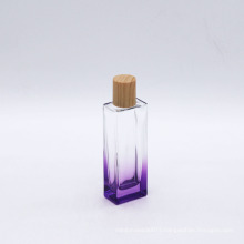 custom violet vintage cosmetics packaging glass empty perfume bottles 50ml